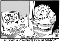 Ashley Madison cartoon