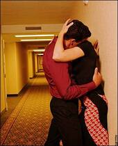 Picture couple hallway